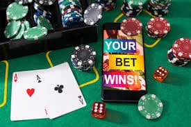 Màn hình game slot online jackpot trên bong da info hiển thị trên điện thoại di động